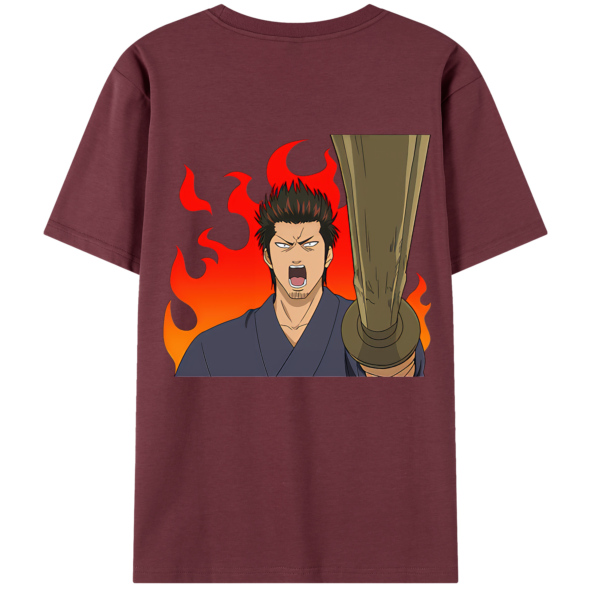 （画像用） ぎんたま 坂田銀時（さかたぎんとき） 神楽 志村新八（しむら しんぱち） GINTAMA Sakata Gintoki Kagura Shimura Shinpachi 綿100％半袖Tシャツ（背面プリント）